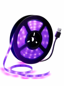 Ультрафиолетовая лента 5 метров USB Огонёк OG-LDL53